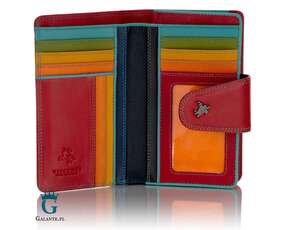 Kolorowy portfel damski Visconti SP-30 z RFID