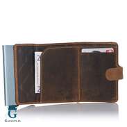 Cienka banknotówka męska z podajnikiem kart Visconti VSL-59 RFID