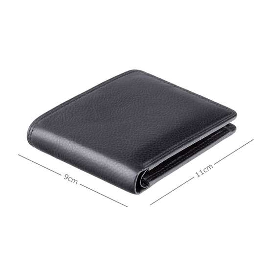 Czarny klasyczny portfel męski Visconti HT-10 RFID (1)