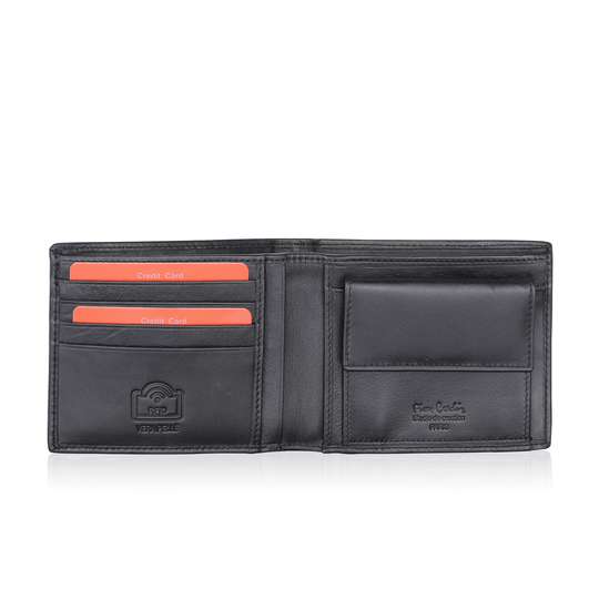 Czarny portfel męski Pierre Cardin TILAK09 8805 RFID