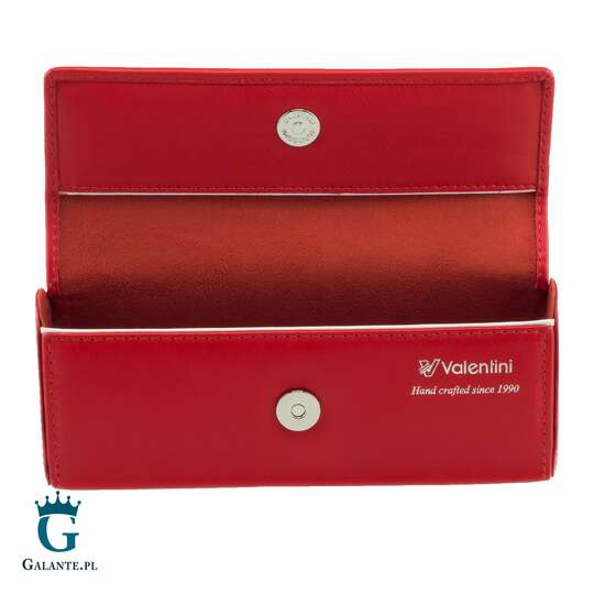 Damskie etui na okulary Valentini 154-287 Ferrari Red &amp; White