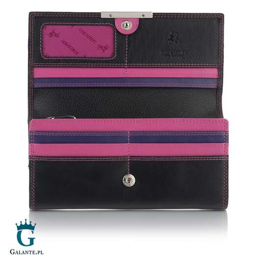 Duży portfel damski z RFID Visconti Paloma