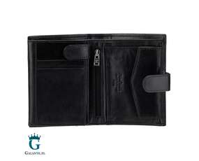 Duży zapinany portfel męski Pierre Cardin TILAK06 326A RFID