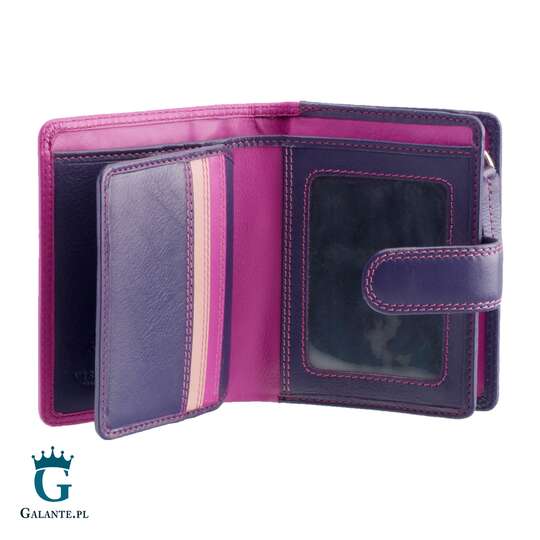 Kolorowy portfelik damski Berry Visconti RB-40 RFID