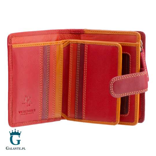 Kolorowy portfelik damski Red Visconti RB-40 RFID