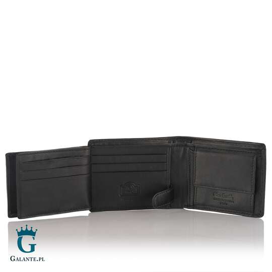Portfel Męski Pierre Cardin z metalowym logo YS603 324