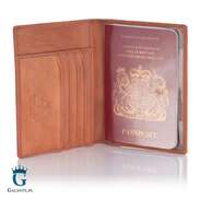 Skórzane etui na paszport Visconti V-2201 RFID