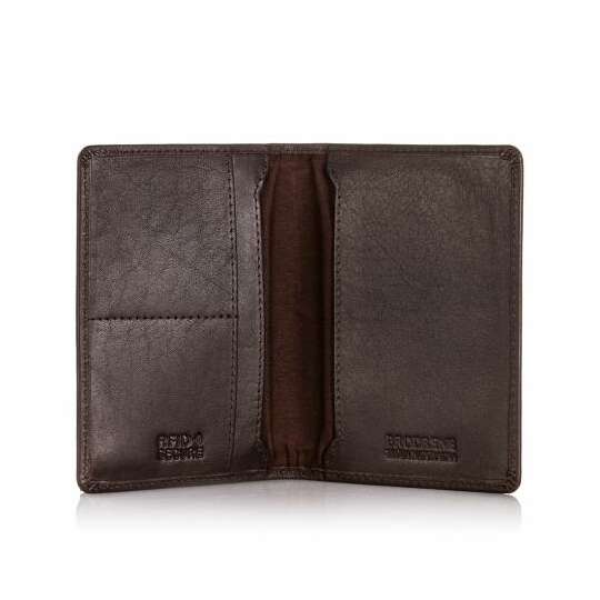 Skórzany Cienki Portfel Brodrene Slim Wallet S01 RFID