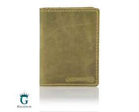Skórzany Cienki Portfel Slim Wallet Brodrene SW-01