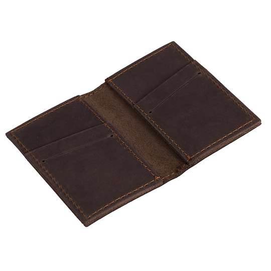 Skórzany Cienki Portfel Slim Wallet Brodrene SW-03