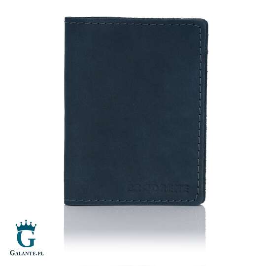 Skórzany Cienki Portfel Slim Wallet Brodrene SW-04