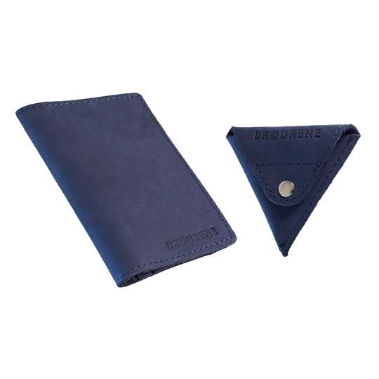 Skórzany Cienki Portfel Slim Wallet Brodrene z Bilonówką SCW-01