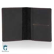 Skórzany Cienki Portfel Slim Wallet Brodrene z Bilonówką SW01+CW