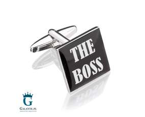The Boss - spinki do mankietów dla szefa